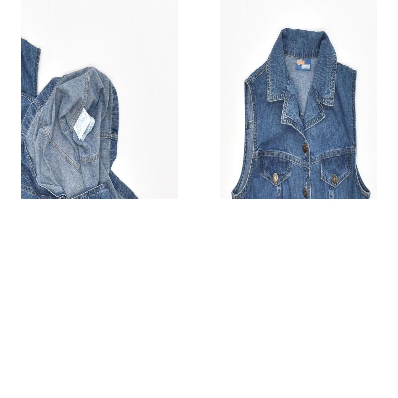 DENIM STYLE Womens Denim Maxi Dress UK 16 Large Blue... Depop