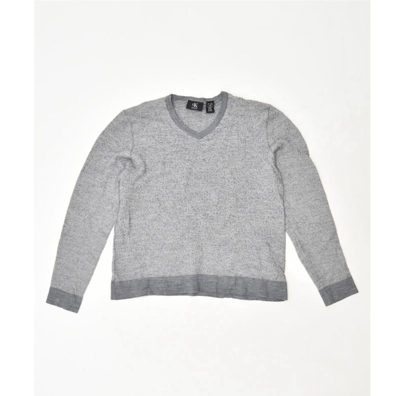 Calvin klein grey outlet jumper