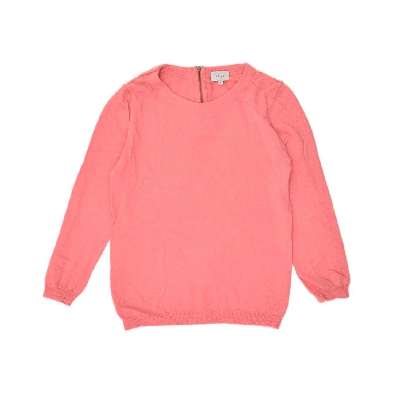 Jigsaw pink jumper best sale