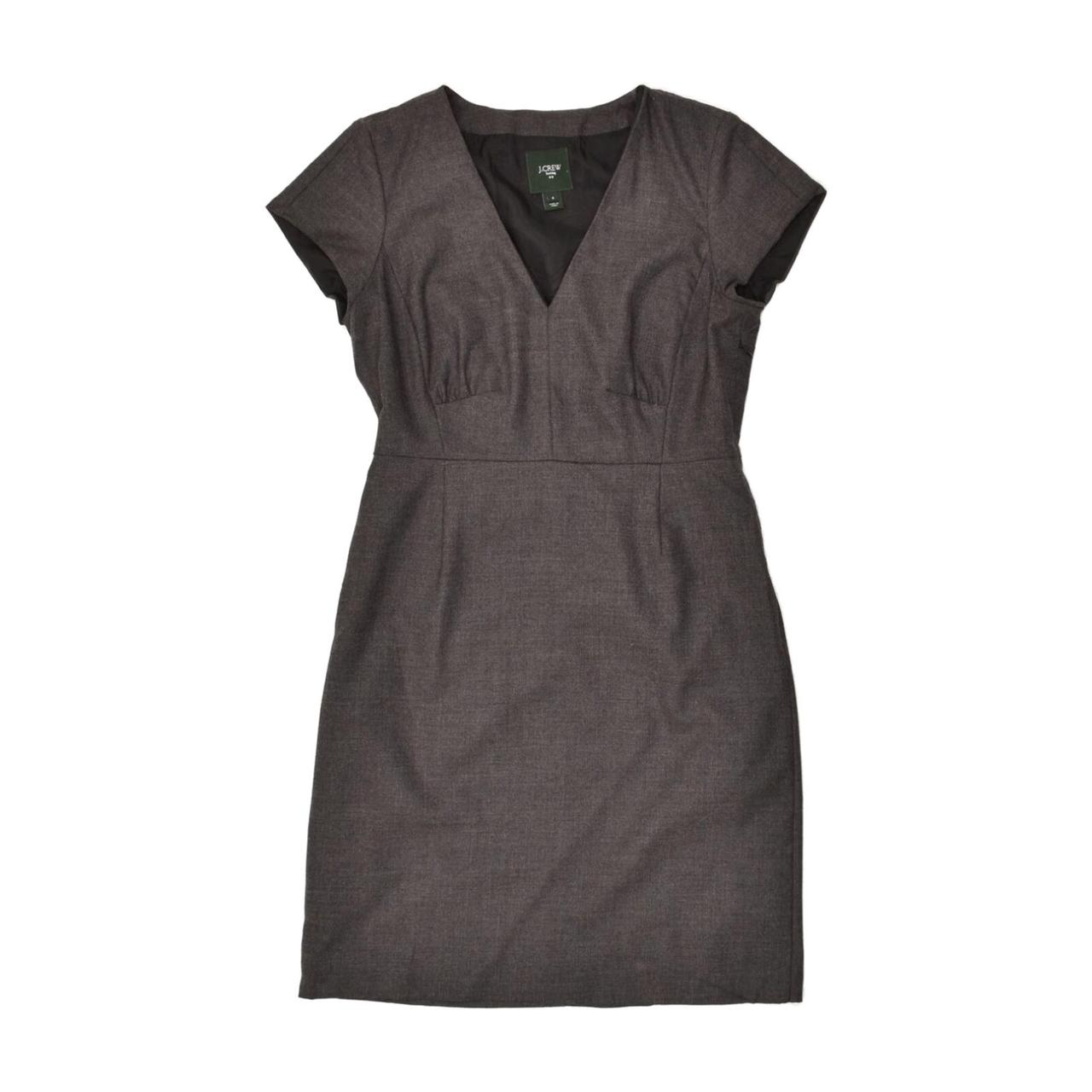 J crew grey dress hotsell