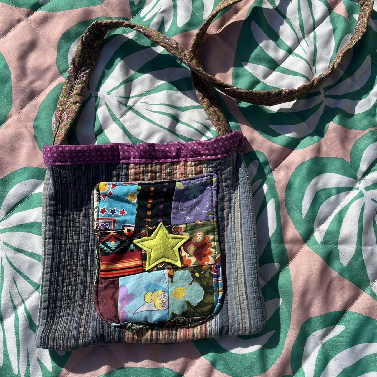Peace & Ribs Cotton Hobo Bag – shopdafe