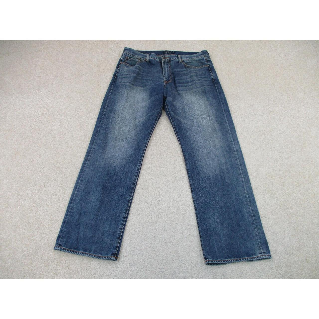 Lucky Jeans Pants Mens 36 Blue Denim Pants Pocket... - Depop