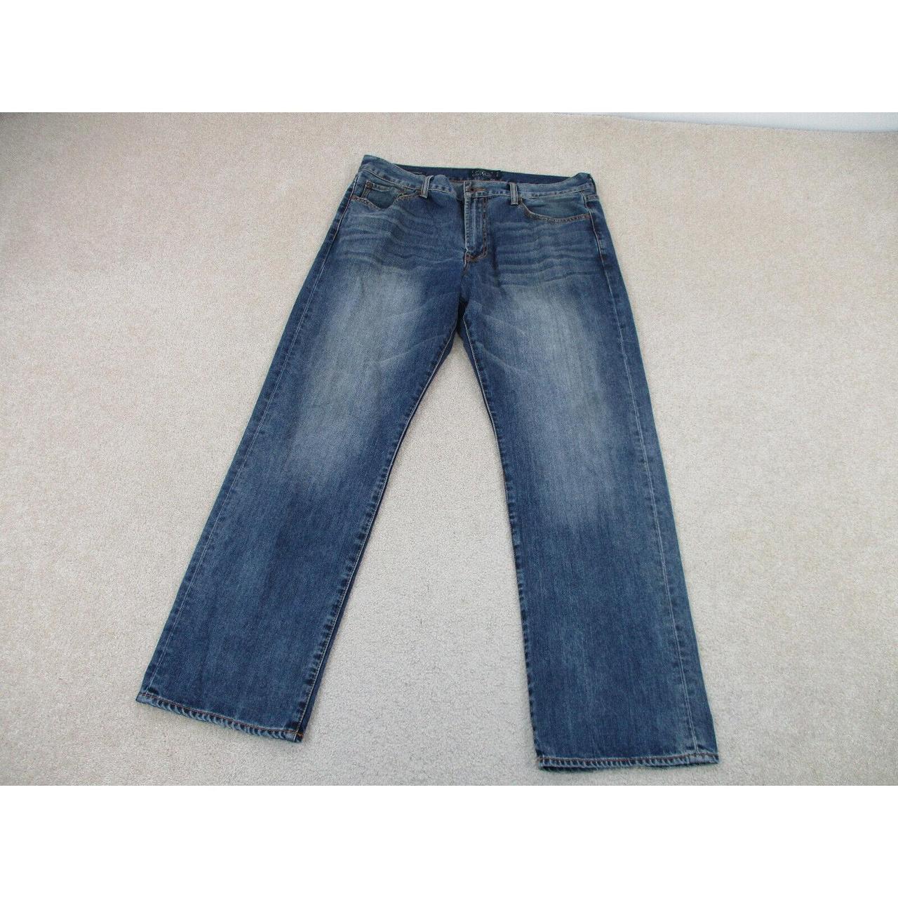 Lucky Jeans Pants Mens 36 Blue Denim Pants Pocket... - Depop