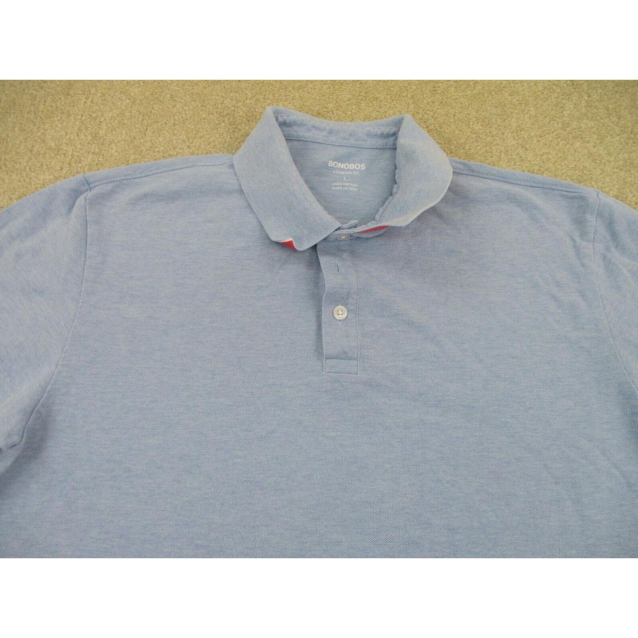 Bonobos Men's Blue Polo-shirts | Depop