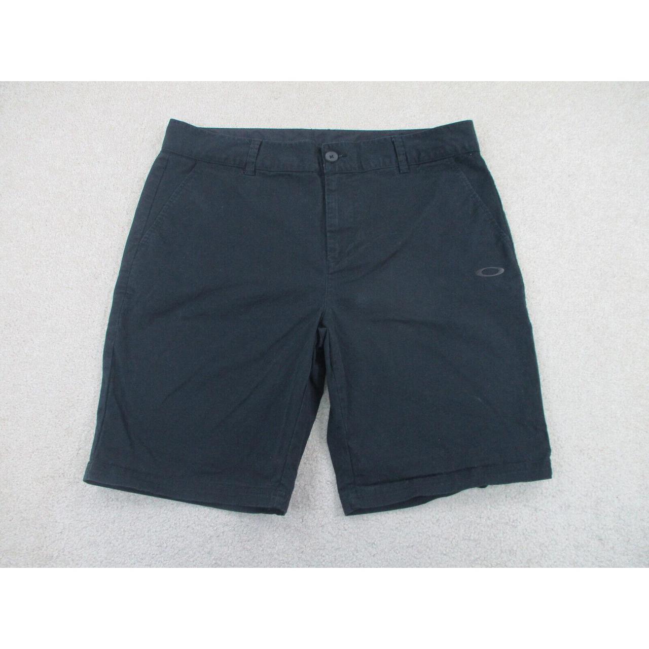 Oakley Shorts Mens 36 Black Chino Pockets Khaki... - Depop