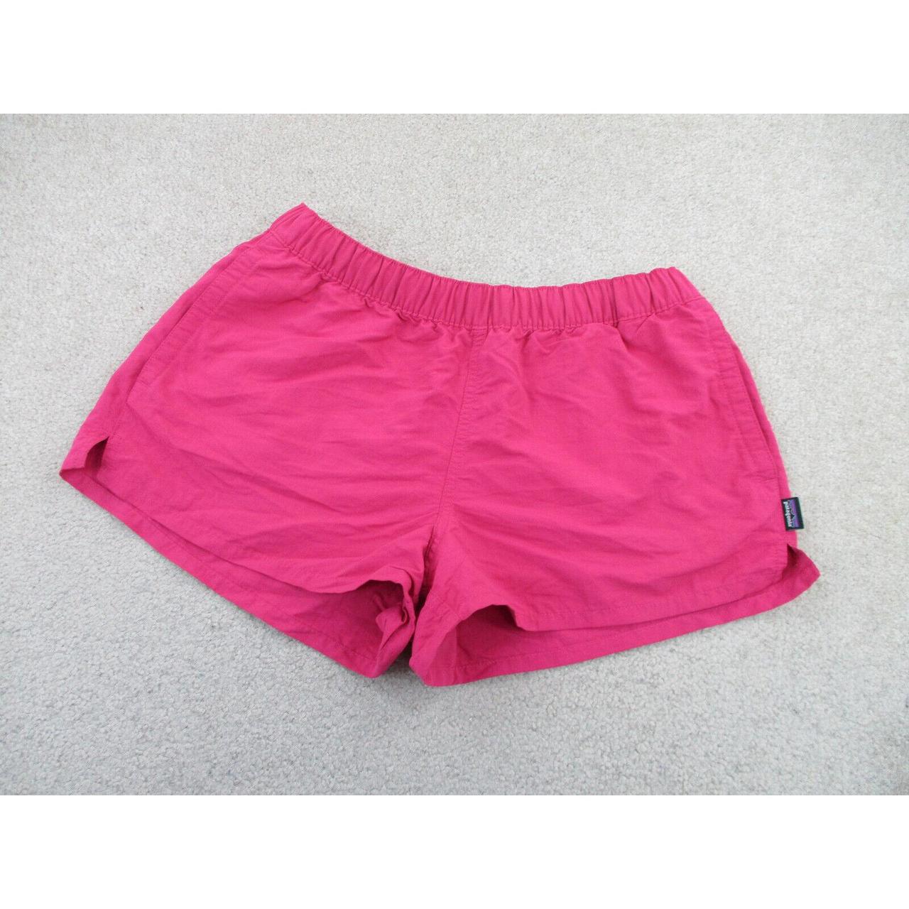 Patagonia Shorts Womens Medium Pink Hiking Hiker... - Depop