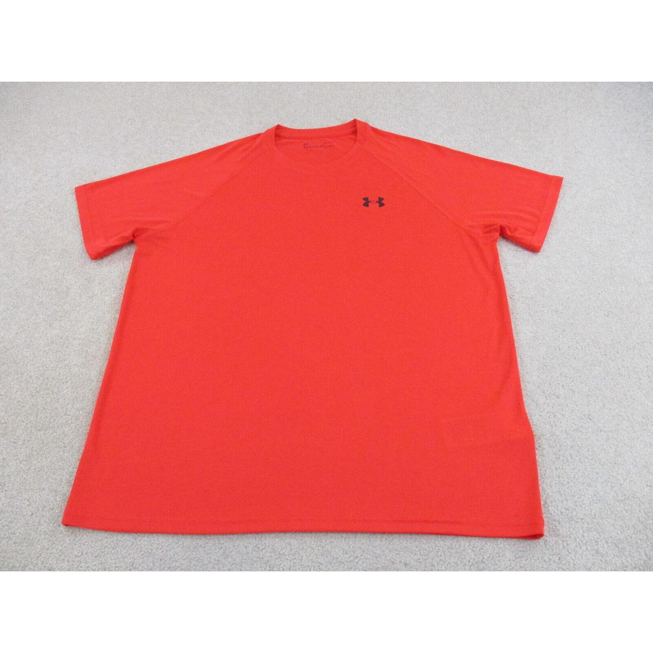 Under Armour Men's T-Shirt - Orange - L