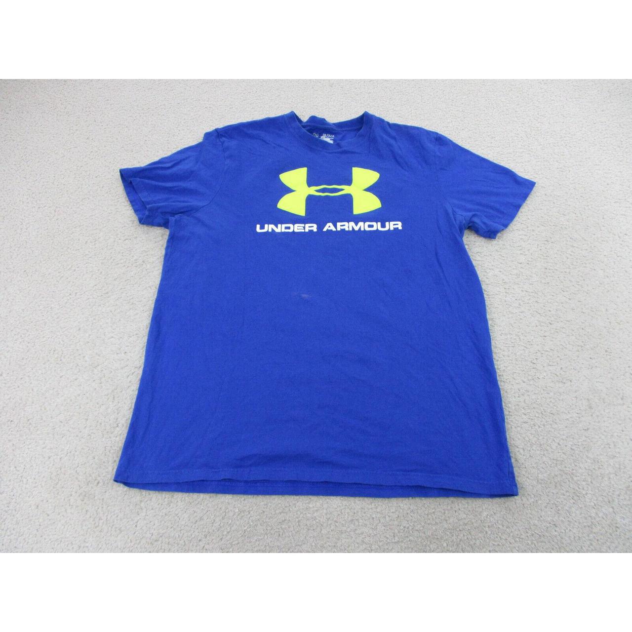 Under Armour Men's T-Shirt - Blue - L