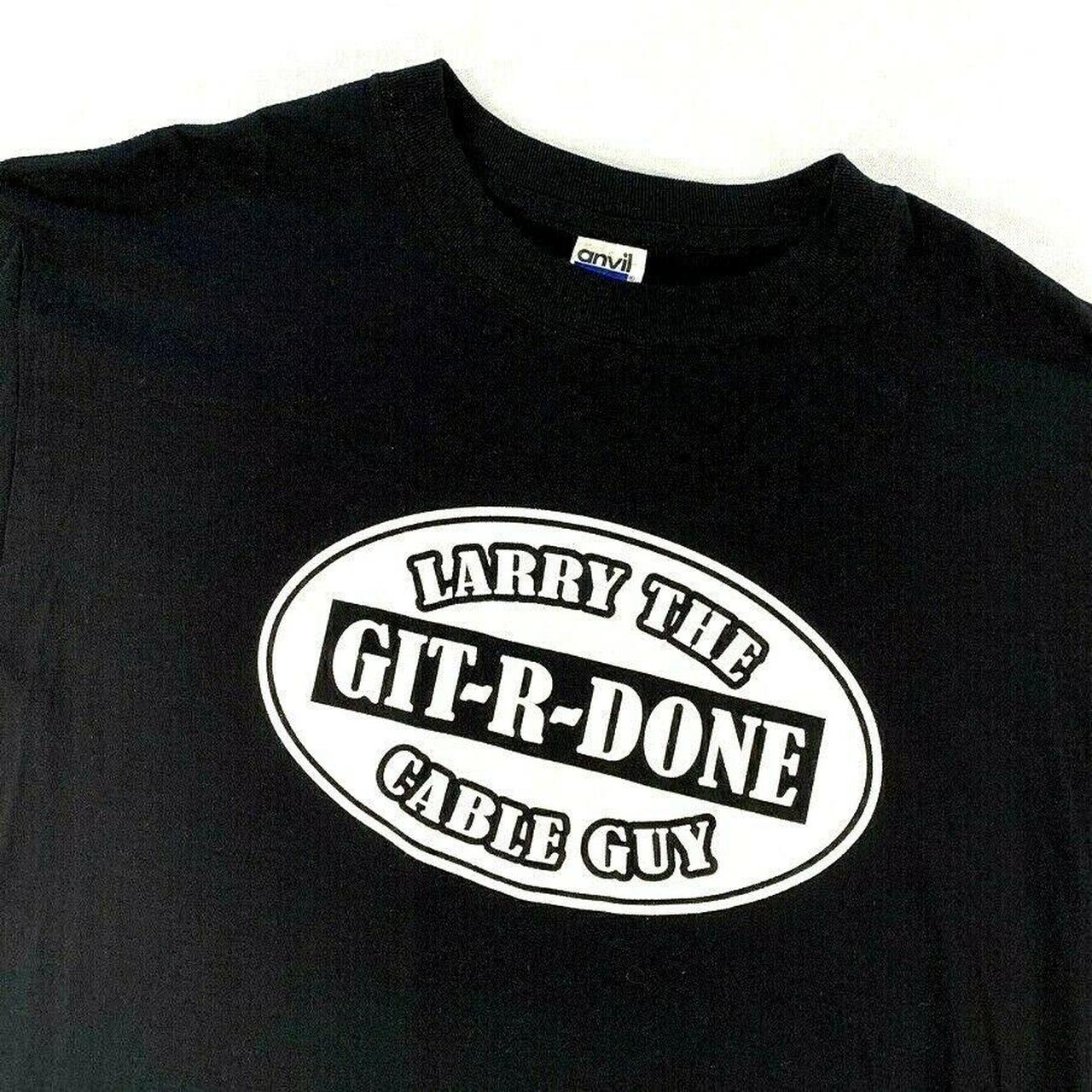 Larry the Cable Guy Tour 2008 TShirt Double Sided... Depop