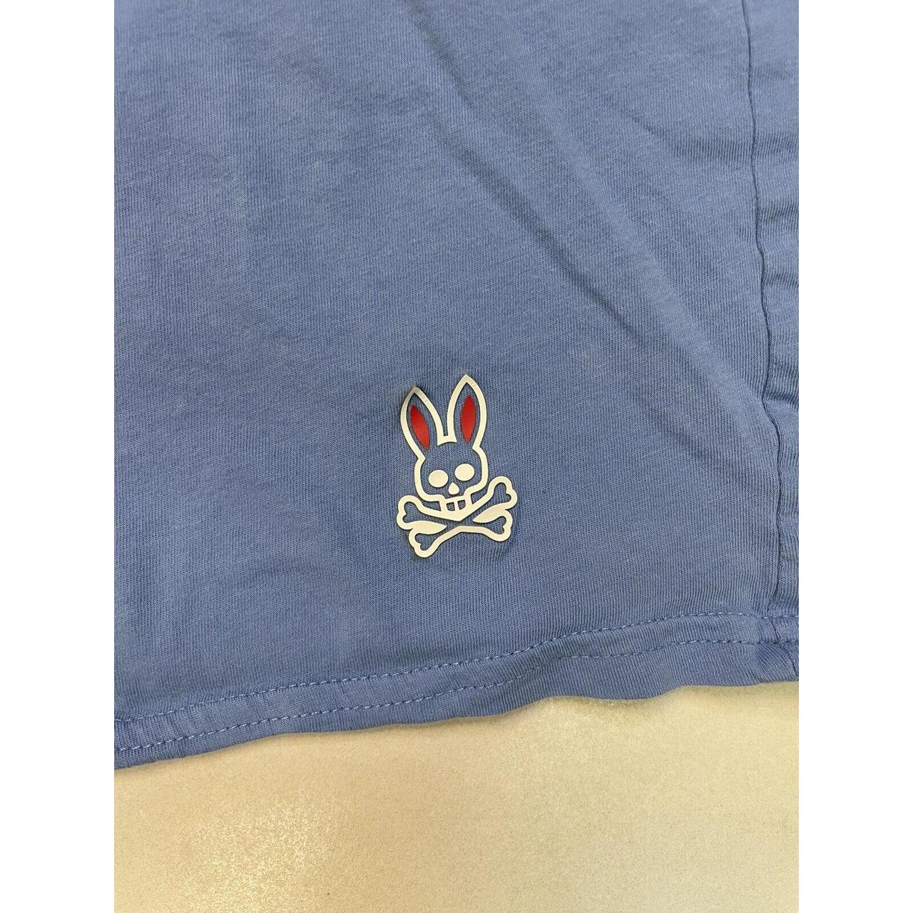 Psycho Bunny Men's Blue T-shirt (2)