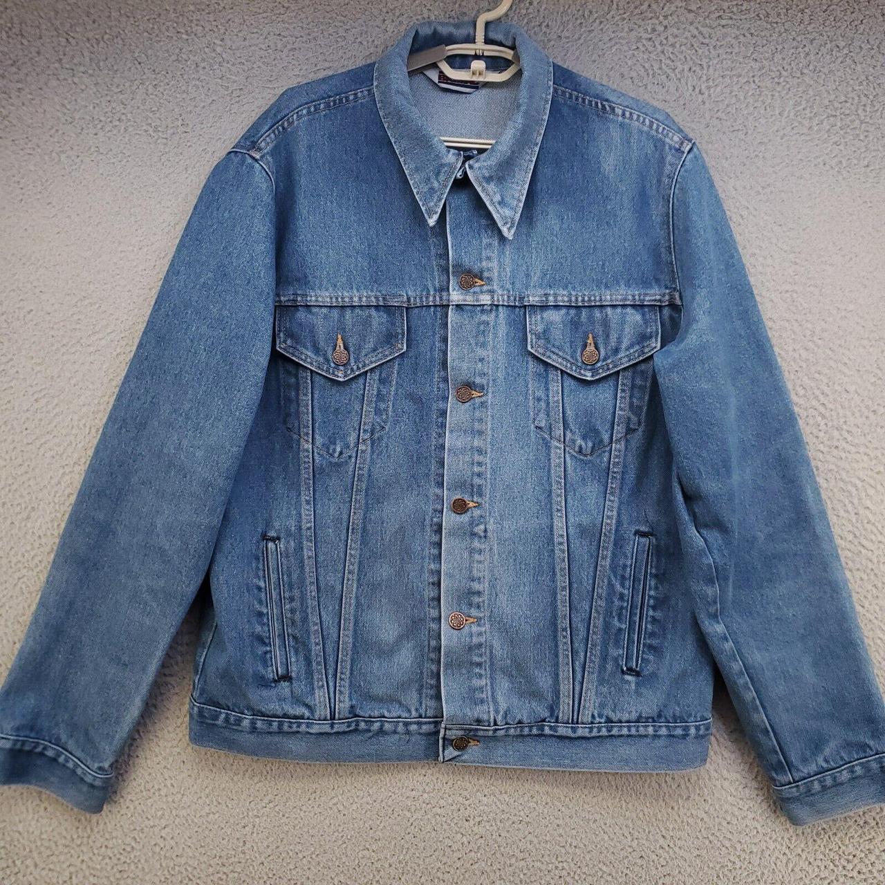 Vintage Big Mac Trucker Jacket Mens Large Denim... - Depop