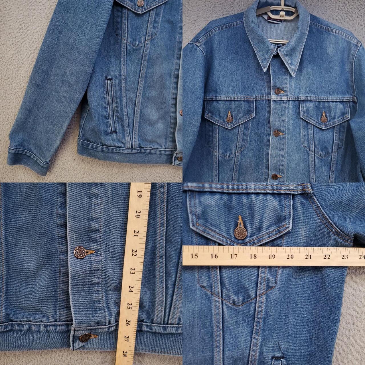 Vintage Big Mac Trucker Jacket Mens Large Denim... - Depop