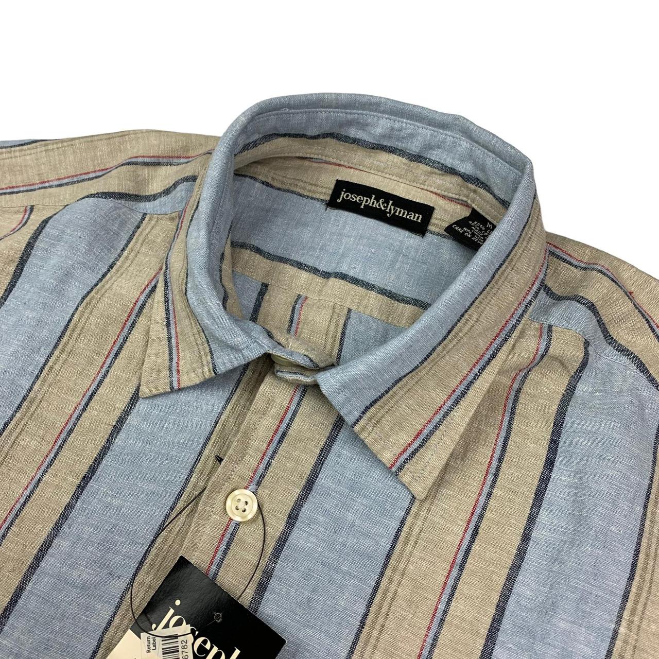 NEW Joseph & Lyman Mens Linen/Cotton L/S Button... - Depop