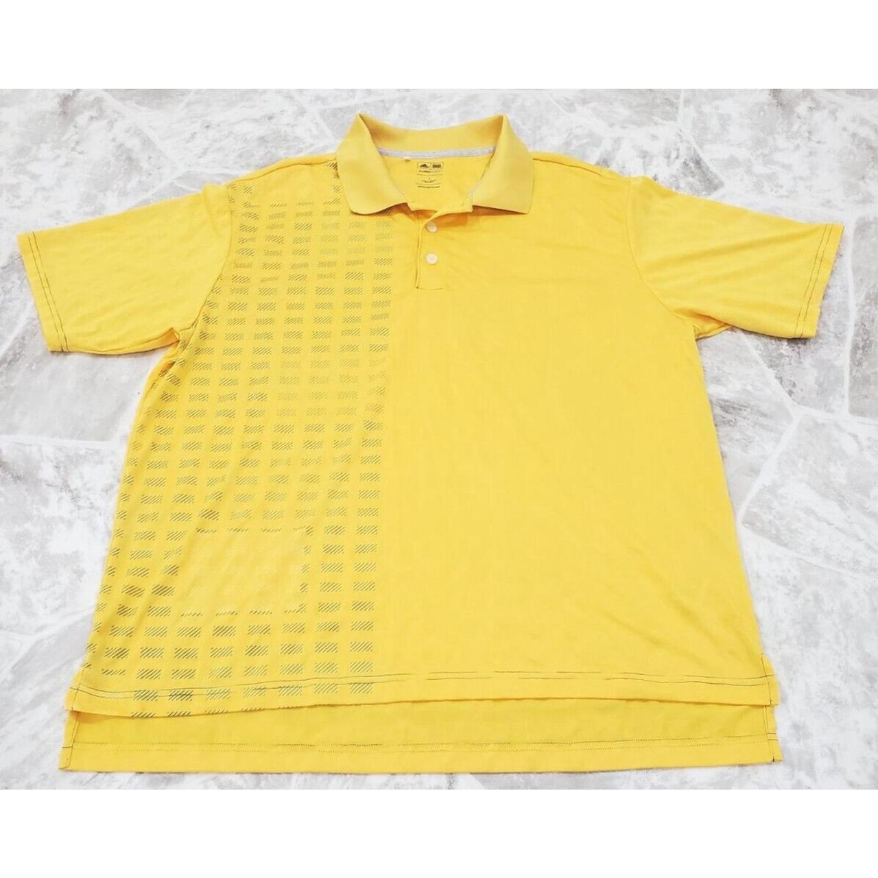 Adidas Men's Yellow Polo-shirts | Depop