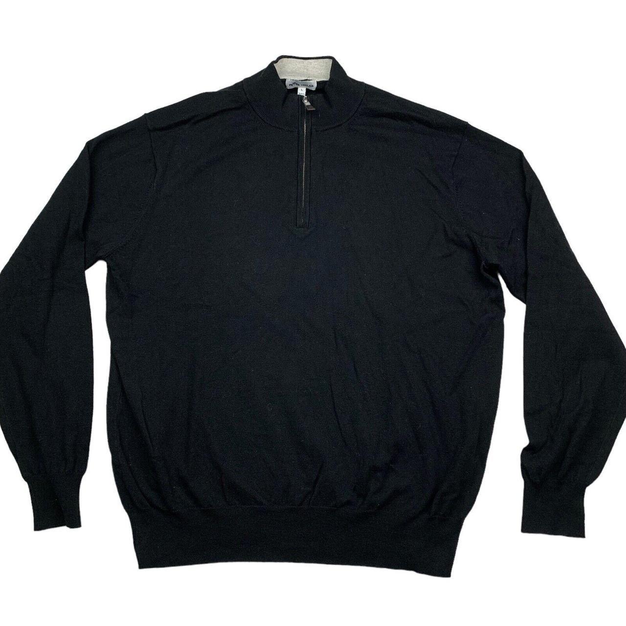 Peter Millar Men's Black Jumper Depop