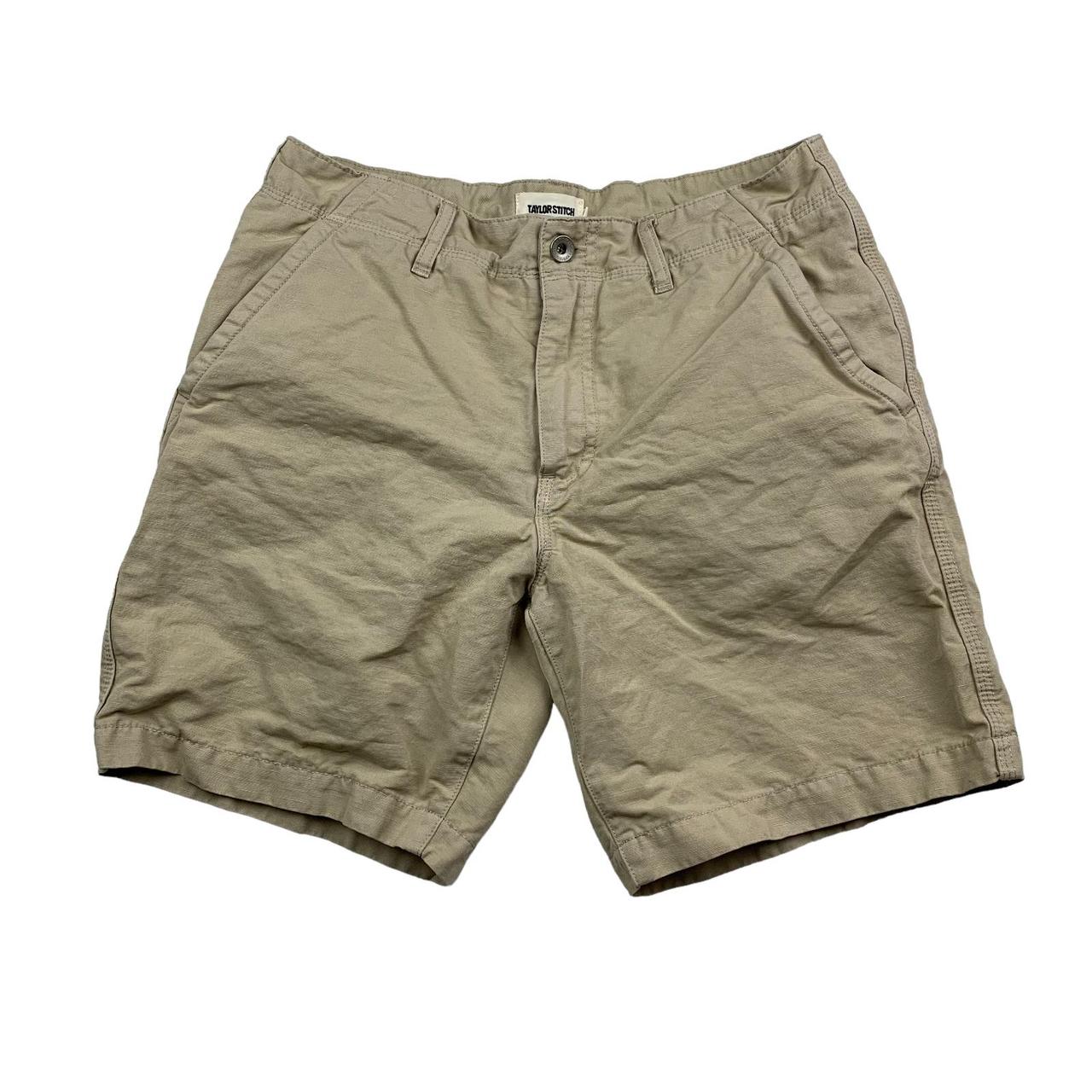 Taylor Stitch Men's Chino Shorts Size 31 (see... - Depop