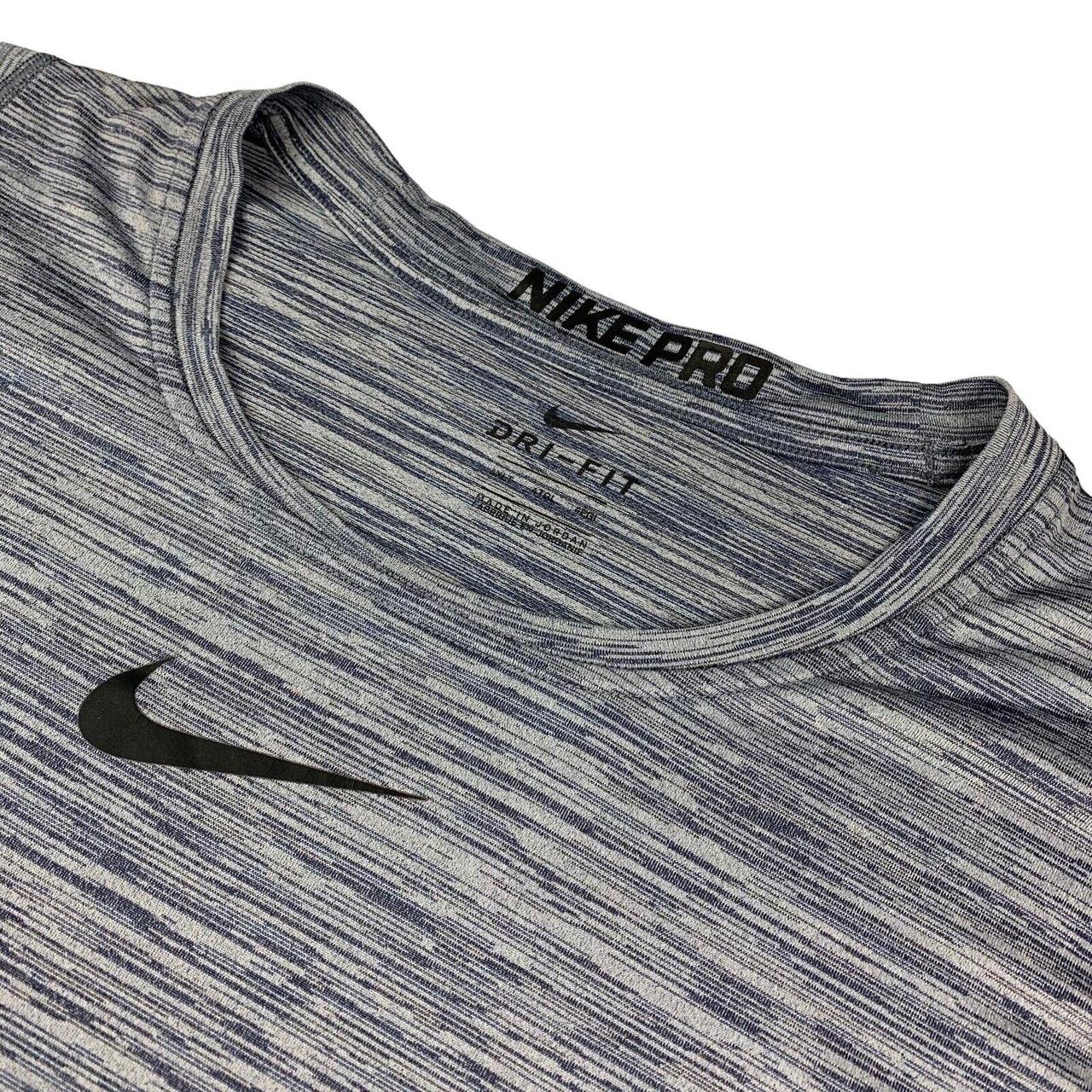 nike pro hyperstrong padded football shirt size - Depop