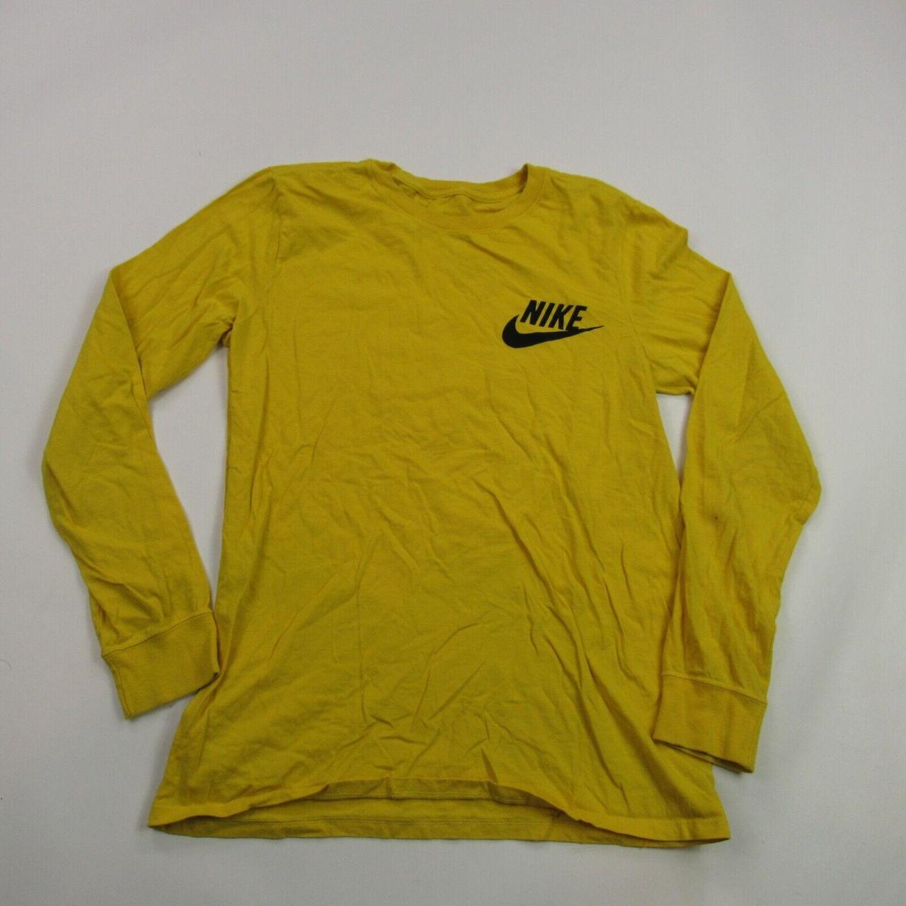 Nike Men's T-Shirt - Yellow - L