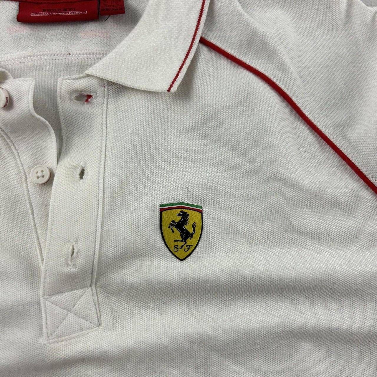 Ferrari Polo, swipe to last photo to see on body, - Depop