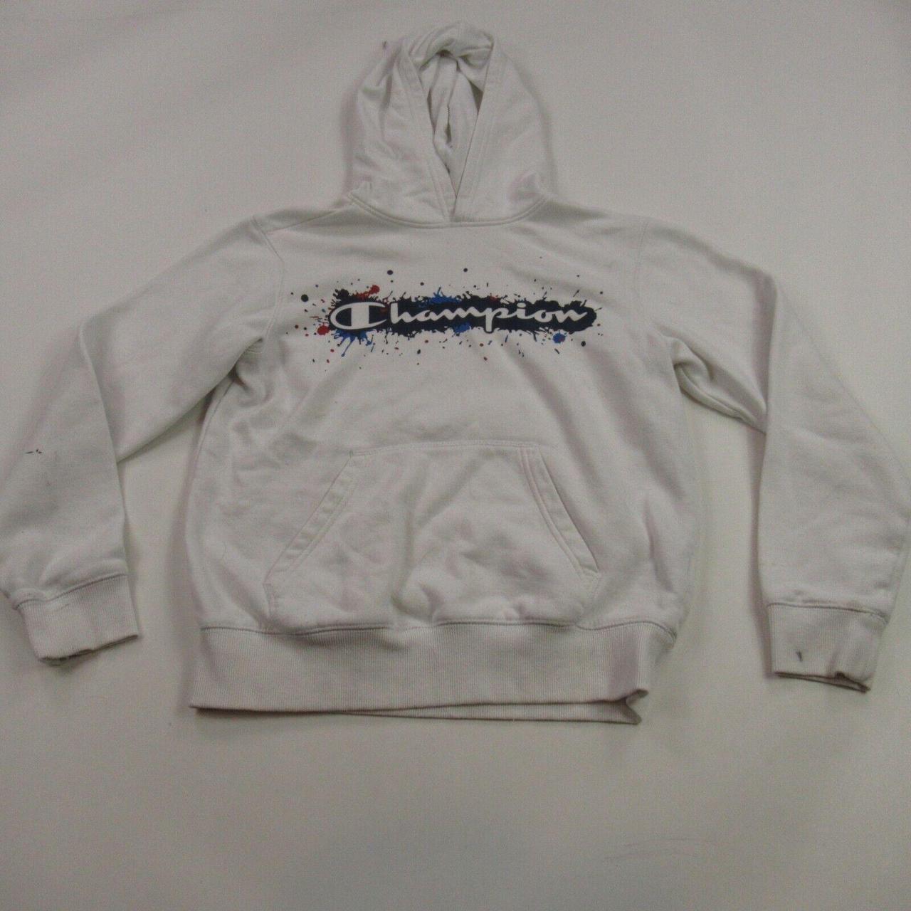 Champion hoodie boys on sale large