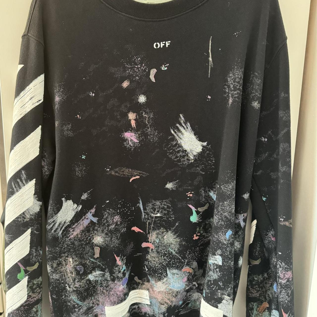 Rare Off White Galaxy Crewneck. Worn a few times