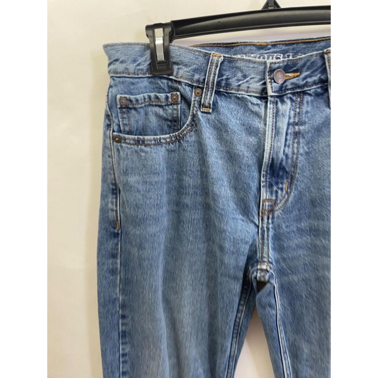 Old Navy Mens Jeans 30x32 Blue Faded Whiskering... - Depop