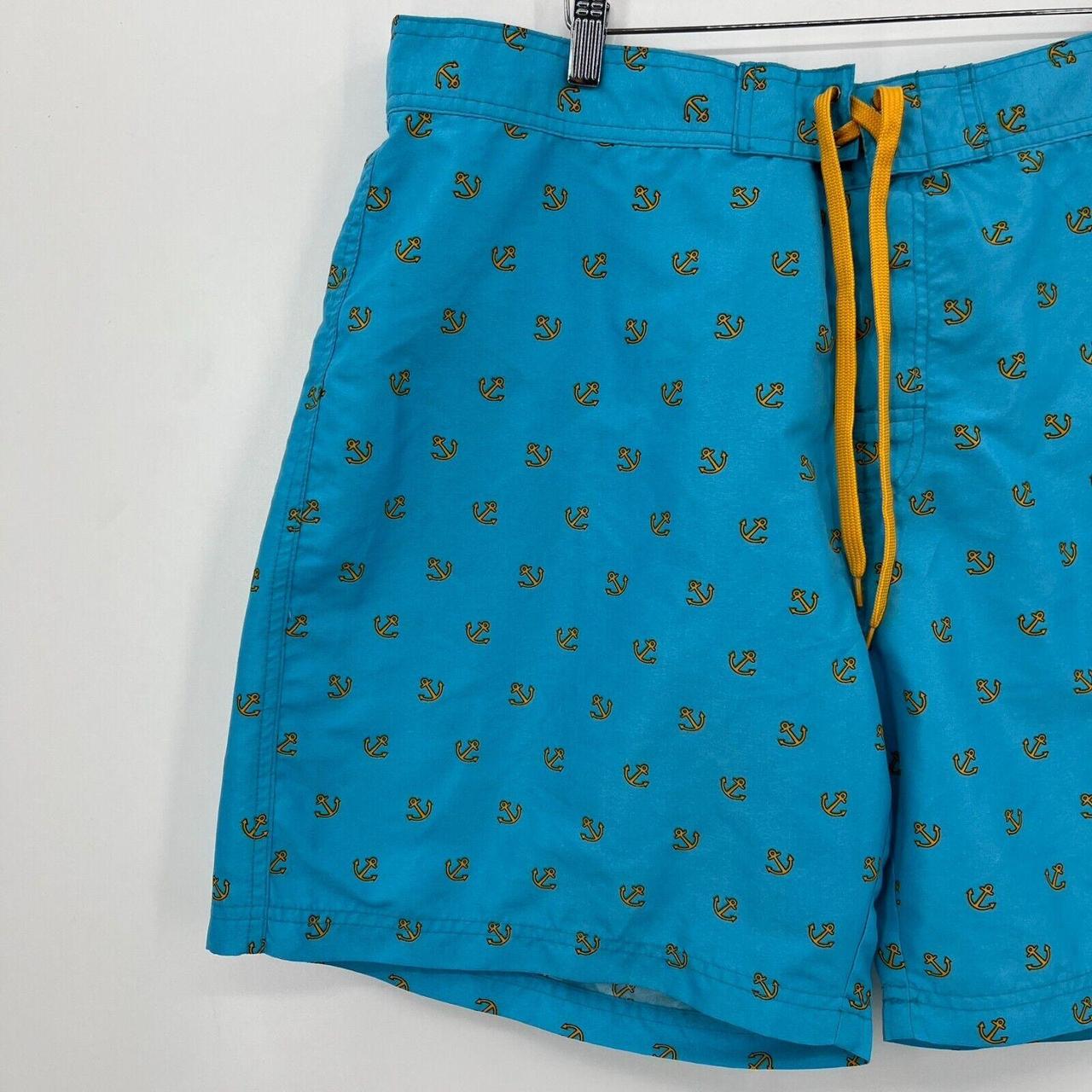 California Looks Men's Blue Swim-briefs-shorts (2)