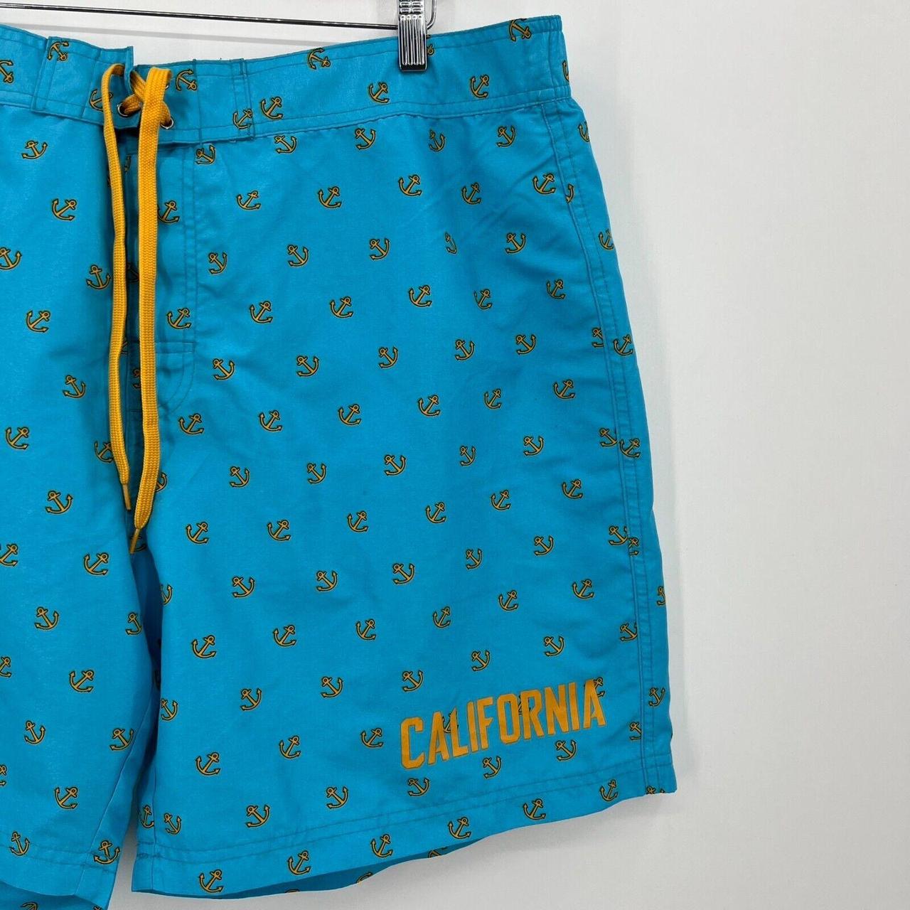 California Looks Men's Blue Swim-briefs-shorts (3)