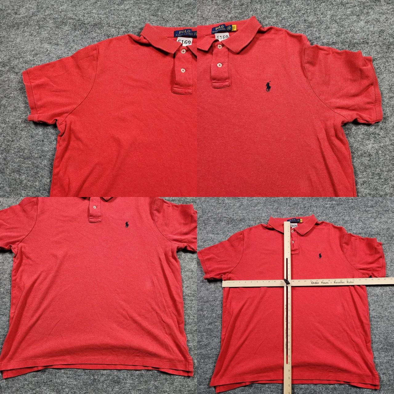 Polo Ralph Lauren Men's Red Polo-shirts | Depop