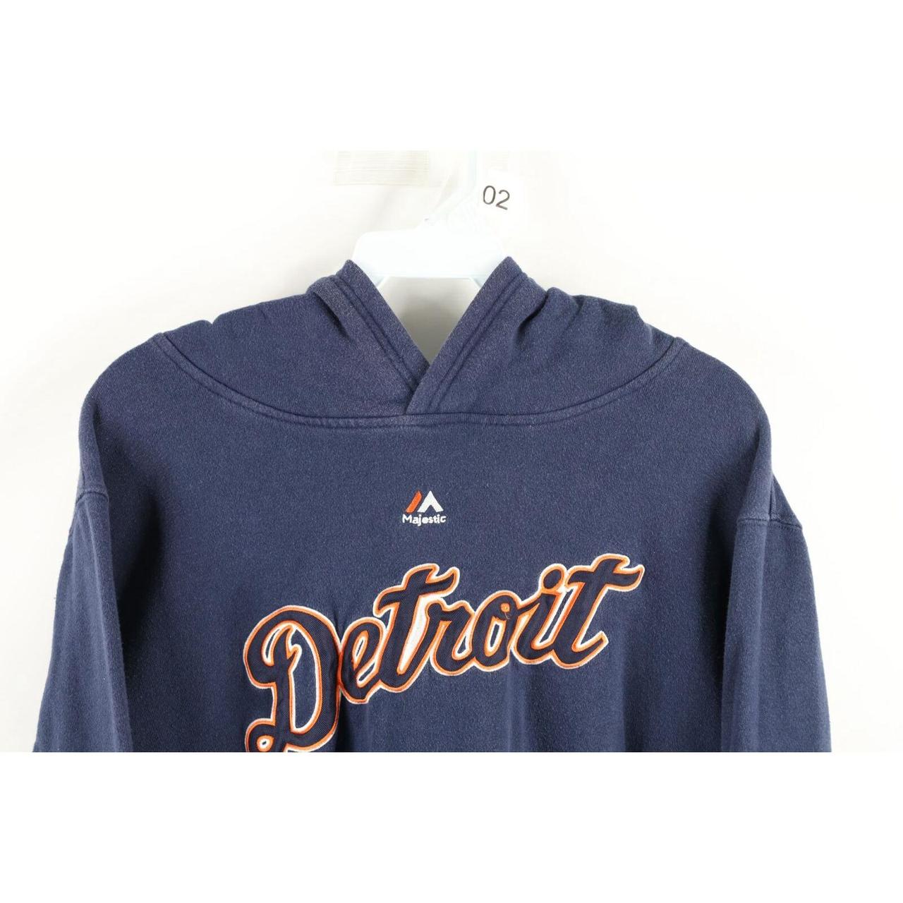 Vintage Majestic Detroit Tigers zip hoodie. Super - Depop