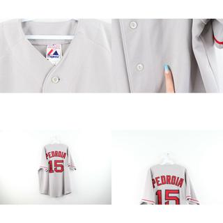 Boston Red Sox Stitches Baseball Polo Shirt Mens - Depop