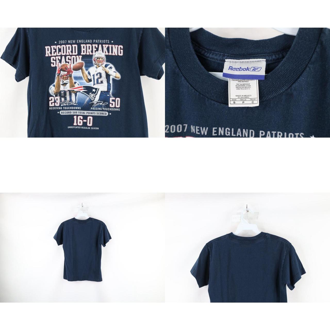 New England Patriots Tom Brady T Shirt Girls Size XL - Depop