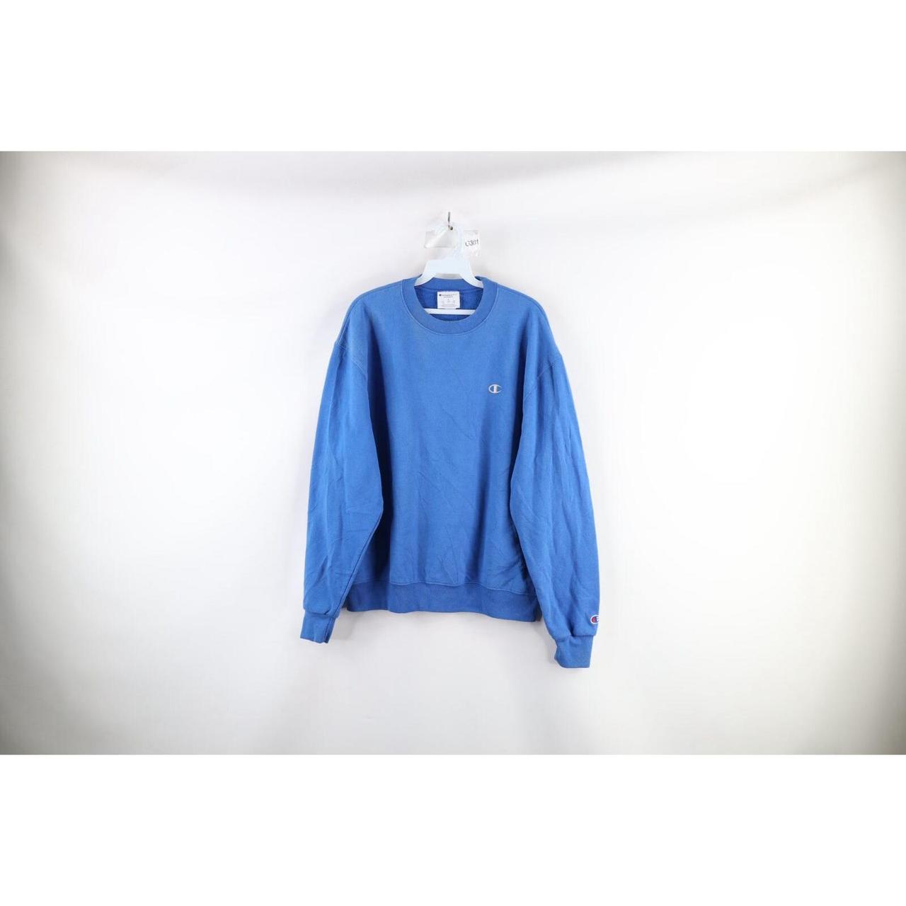 Champion Men's Sweatshirt - Blue - L