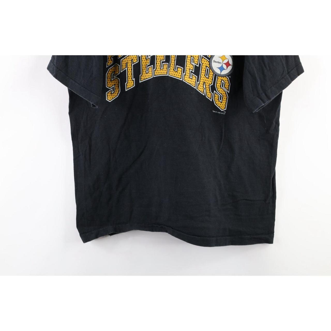 Vintage 90s Faded Pittsburgh Steelers sweatshirt - Depop