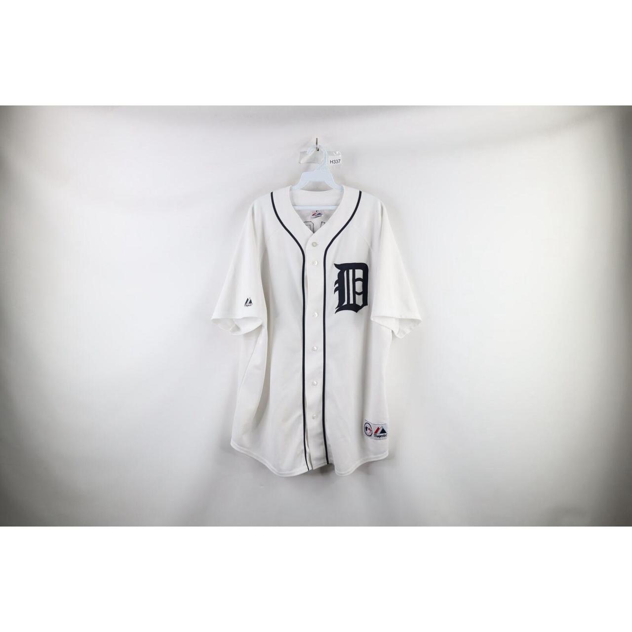 Detroit Tigers Men's T-Shirt - White - XXL