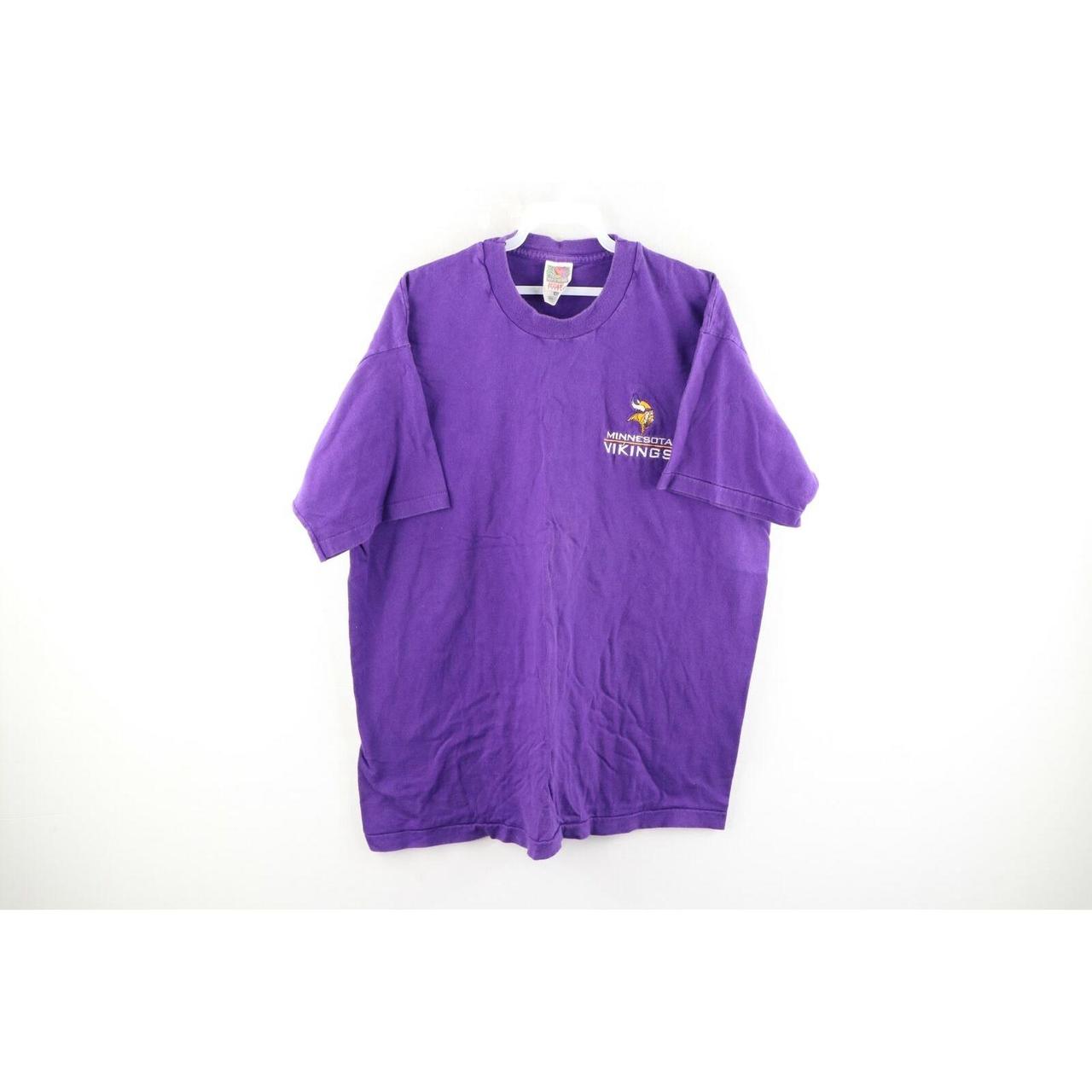 Minnesota Vikings NFL Antigua Zip Polo Length-  - Depop