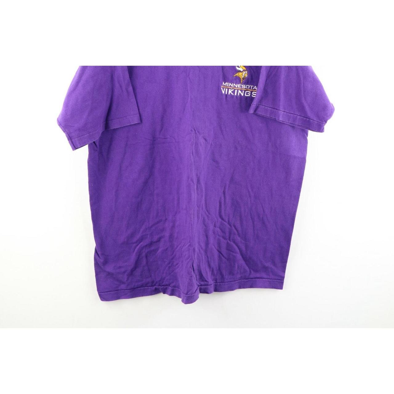 Minnesota Vikings NFL Antigua Zip Polo Length-  - Depop