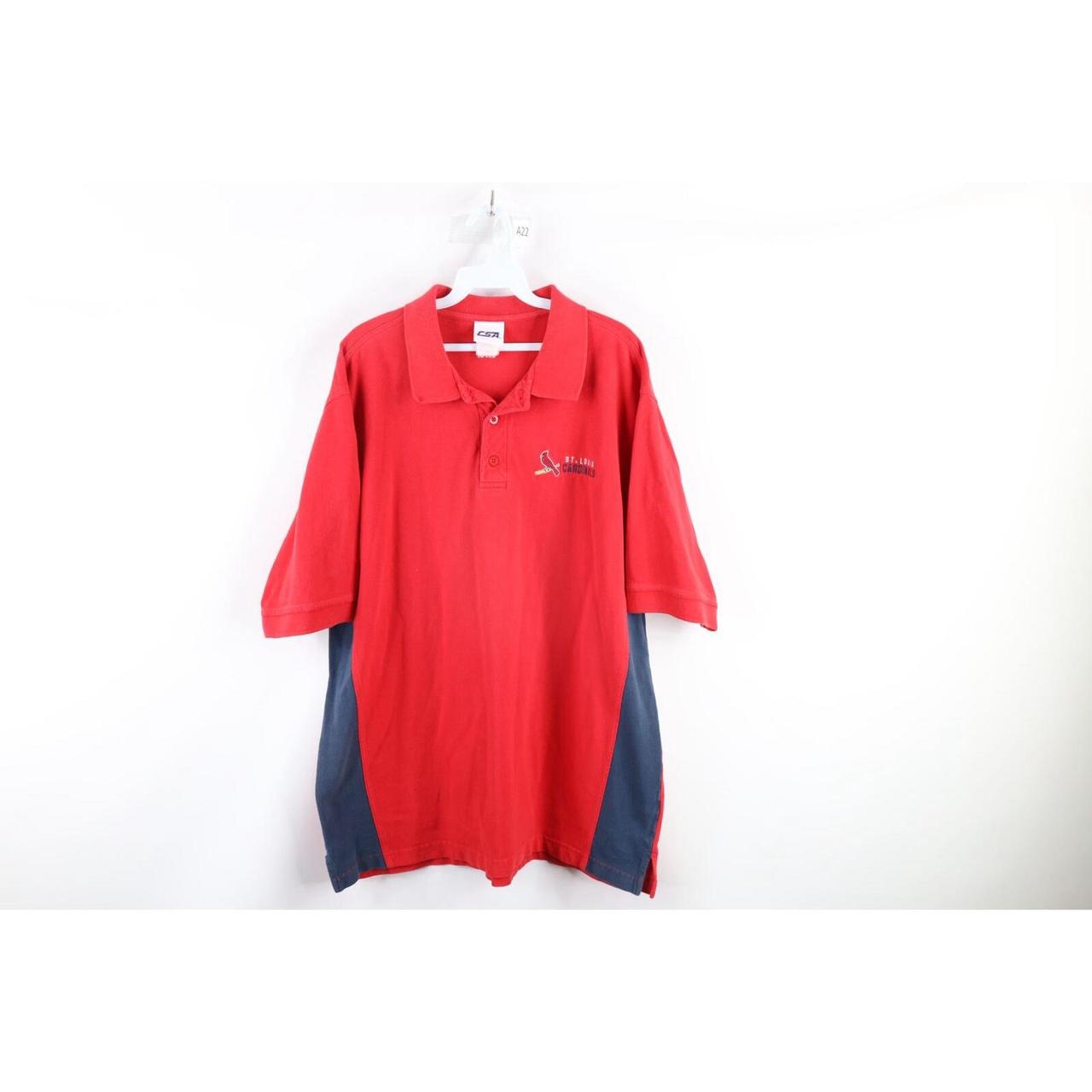 Vintage 1990s St. Louis Cardinals Button Up Shirt Mens Size XL