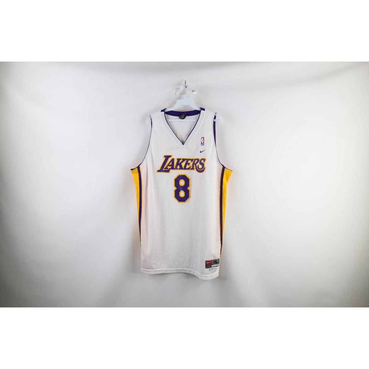 Men's Kobe Bryant Jersey - S-XL - White - Lakers