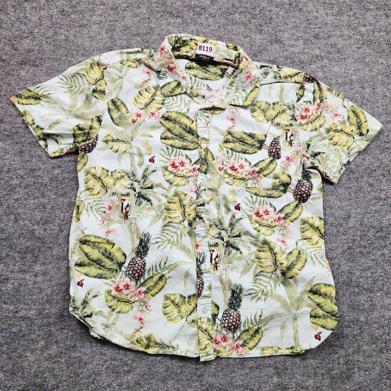 forever 21 tropical shirt