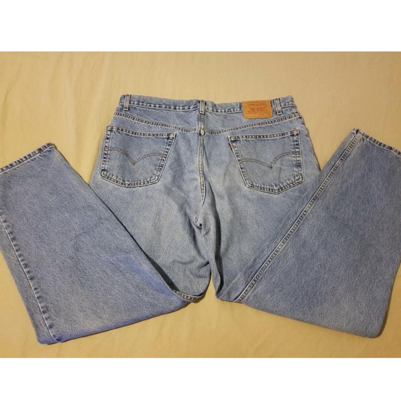 Mens Vintage Levis 569 Jeans 42x32 Relaxed Straight. Depop