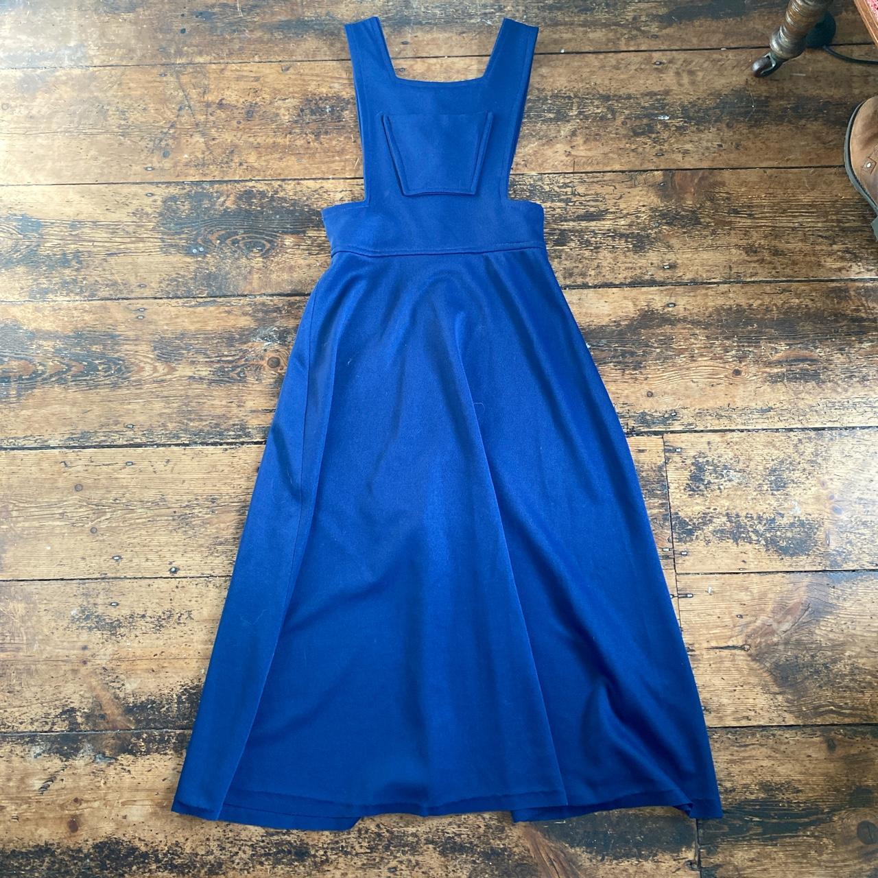 Royal blue #pinafore / #dungaree dress. Beautiful... - Depop