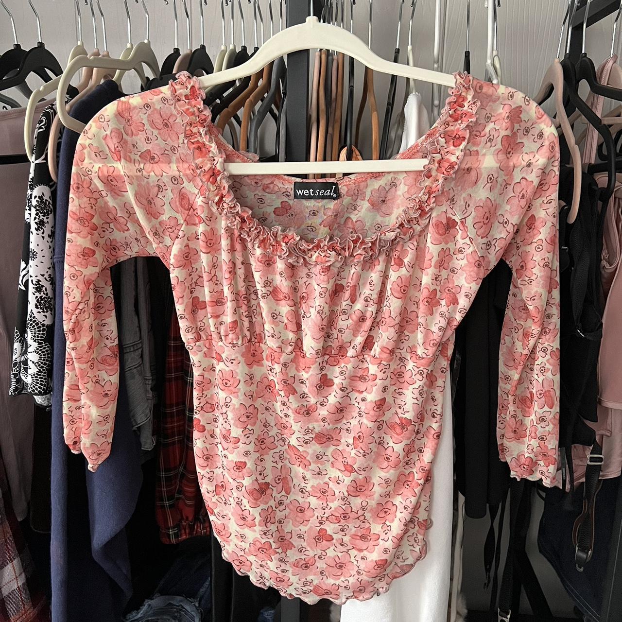 Wet Seal Bouquet sold Flower Shirt