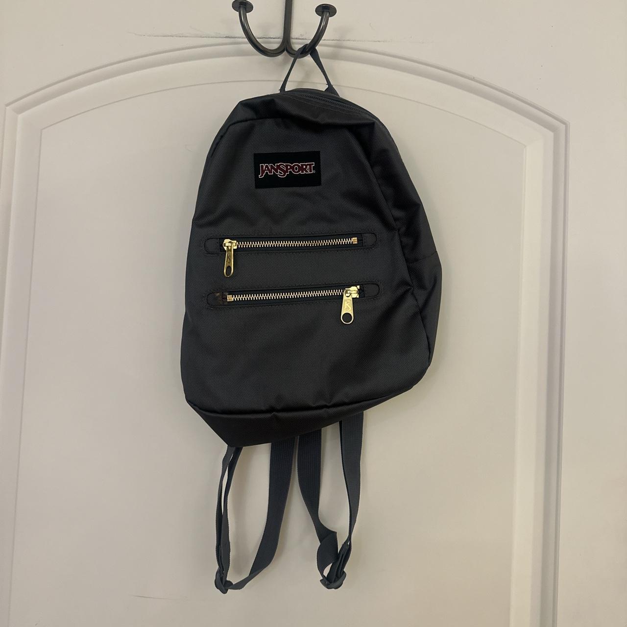 Jansport mini backpack Never used 4 zipper pockets Depop