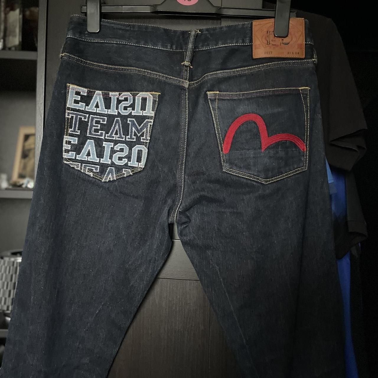 Evisu Jeans Size 31x34 on sale