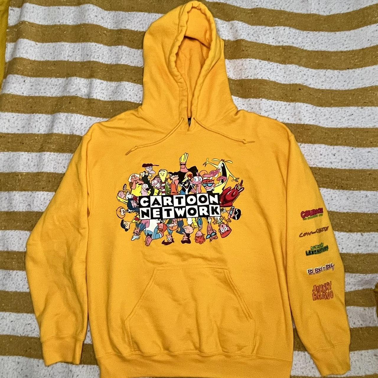 Cartoon network hoodie outlet yellow