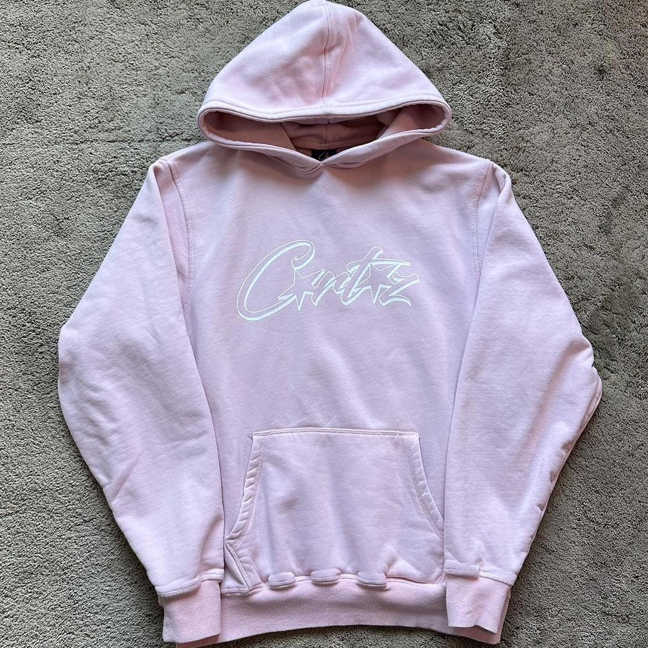 Corteiz Allatarz hoodie Pink colorway Size large... - Depop