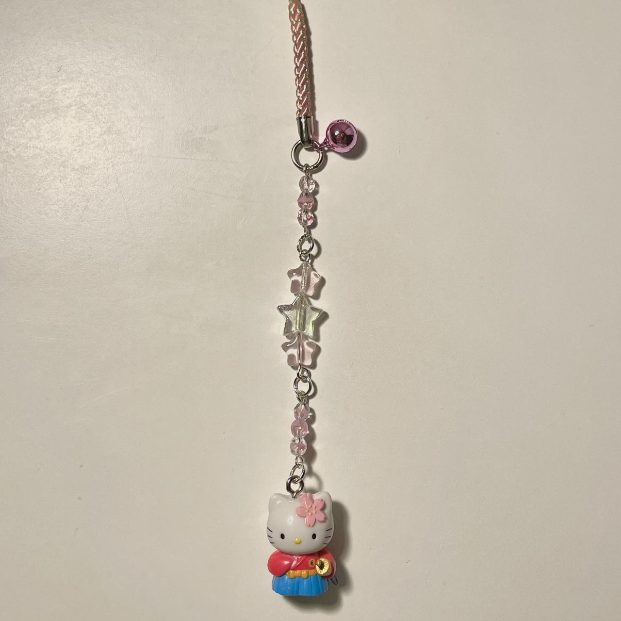 hello kitty phone charm / key chain ☆ handmade by me... - Depop