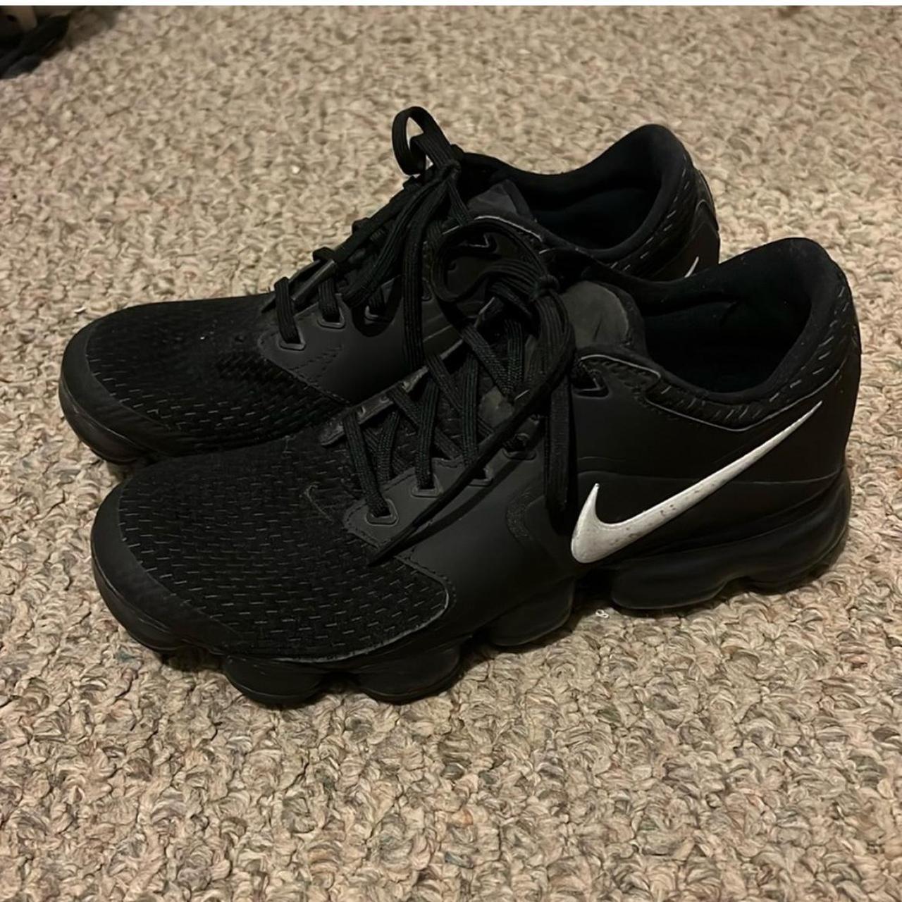 Nike black and white Vapormax sneakers