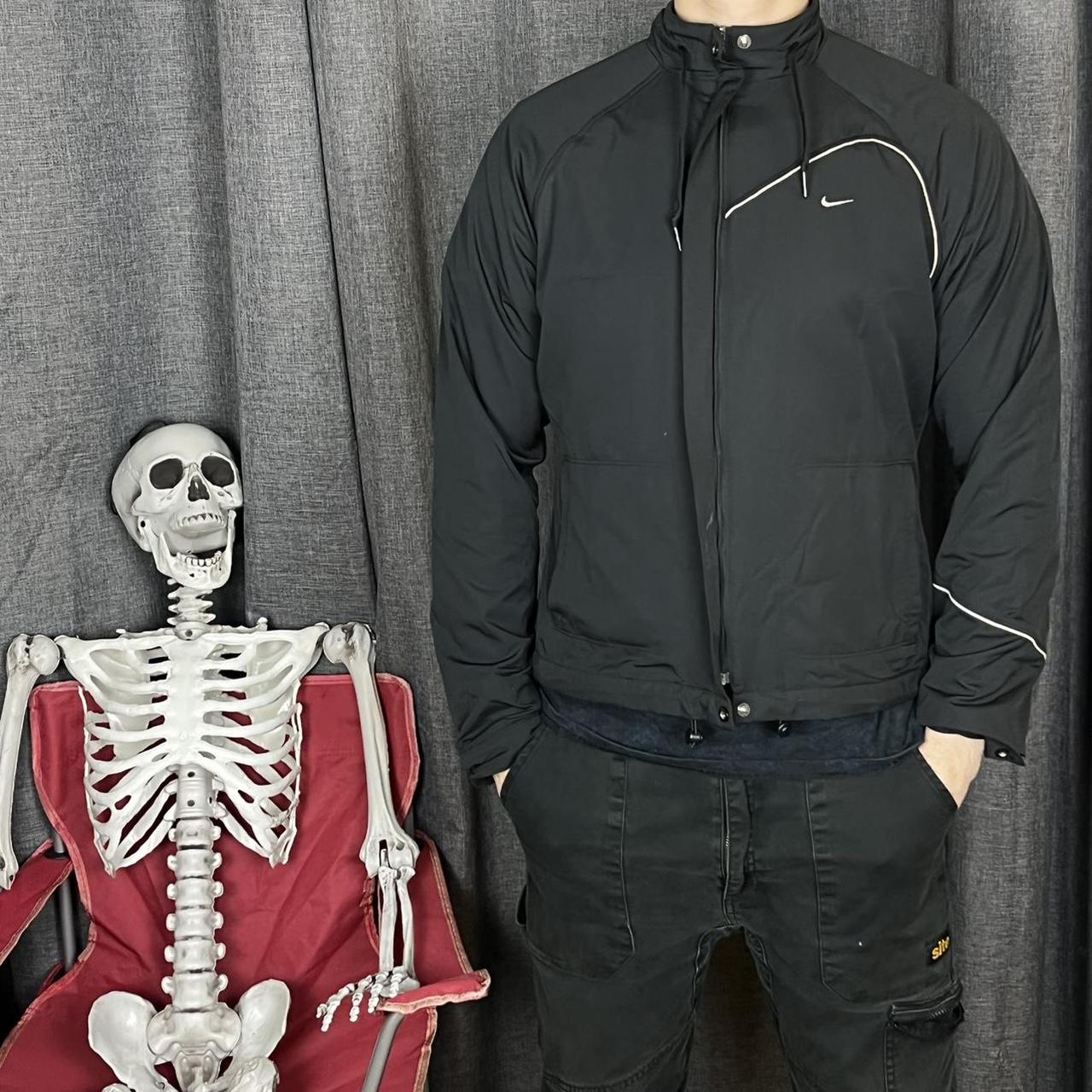 mens nike jacket black